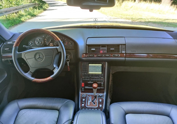 Mercedes-Benz Klasa S cena 185000 przebieg: 86000, rok produkcji 1996 z Dzierżoniów małe 352